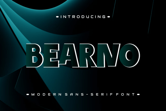 Bearno Font for Small Business Branding