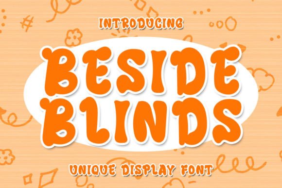 Beside Blinds: A Fresh Font for Branding Projects