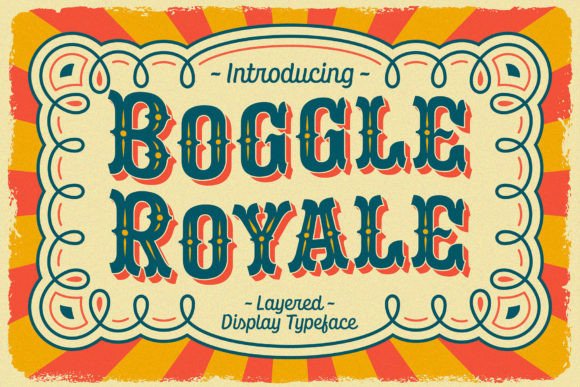 Boggle Royale Font for Professional Branding