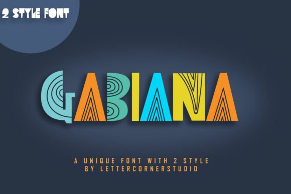 Boost Your Brand with the Playful Gabiana Font