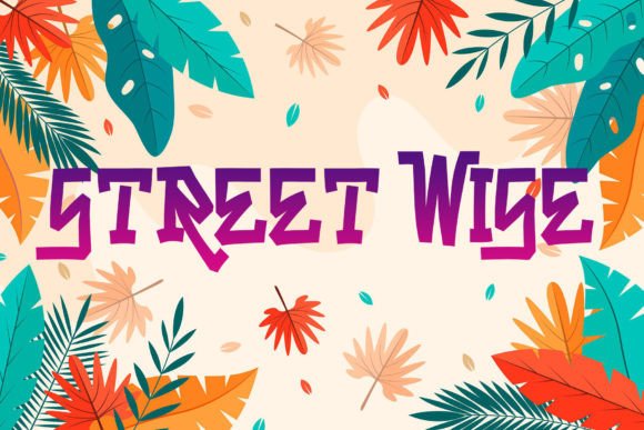 Bringing Tropical Vibes to Your Editorial Design with Street Wise