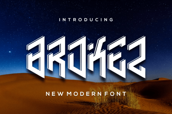 Brokez Font Review for Modern Branding