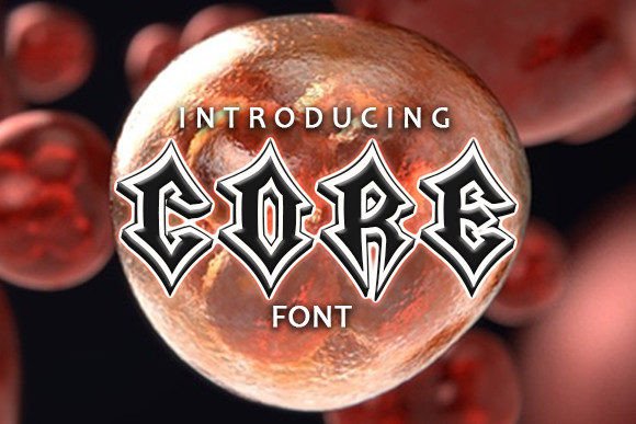 Core Typeface for Editorial Design and Content Creation