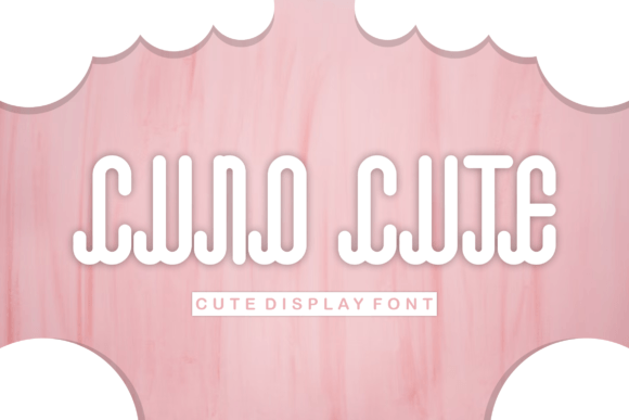 Cuno Cute: A Delightful Display Font for Editorial Projects