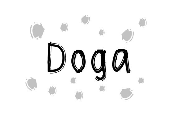 Doga: A Creative Display Font for Branding Projects
