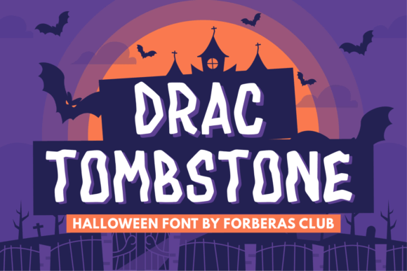 Drac Tombstone Font for Professional Branding