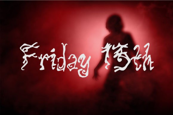 Friday 13th Font for Editorial Design and Content Creation