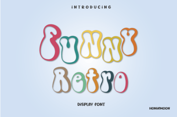 Funny Retro Font for Web Design