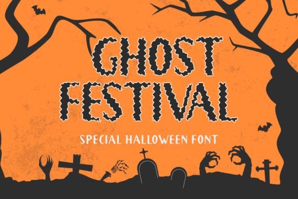 Ghost Festival Font for Editorial Design