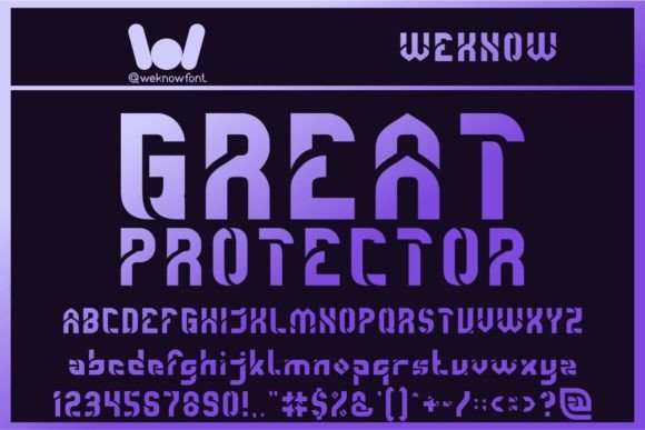 Great Protector: A Font That Elevates Handmade Creations