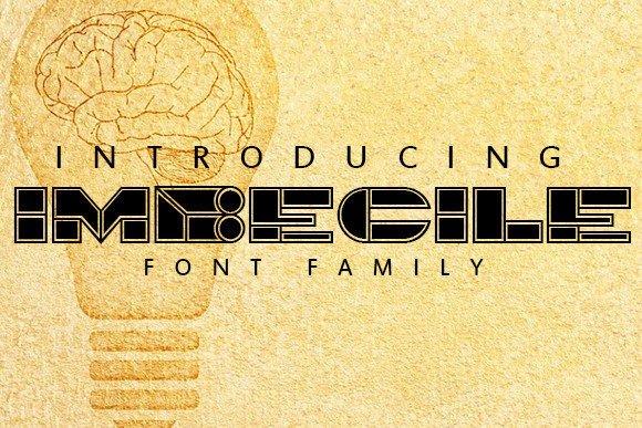 Imbecile Font for Eye-Catching Campaigns