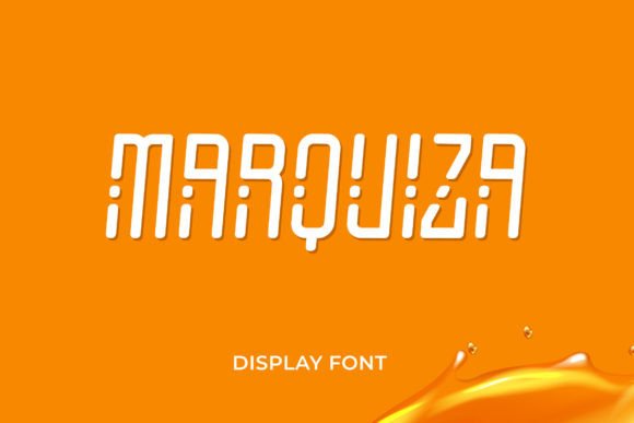 Marquiza: A Modern Display Font for Editorial Projects