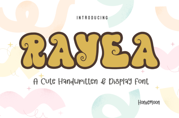 Ravea Display Font for Handmade Creations