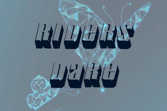 Riders Dare Display Font for Bold Web Design