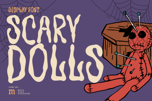 Scary Dolls Font for Editorial Design