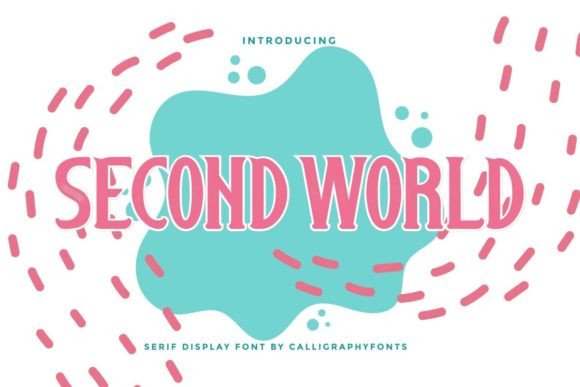 Second World Font: A Stylish Addition to Handmade Creations