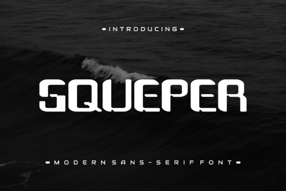 Squeper: A Modern Display Font for Campaign Creatives