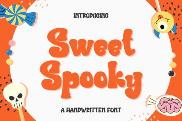 Sweet Spooky Font for Creative Craft Projects