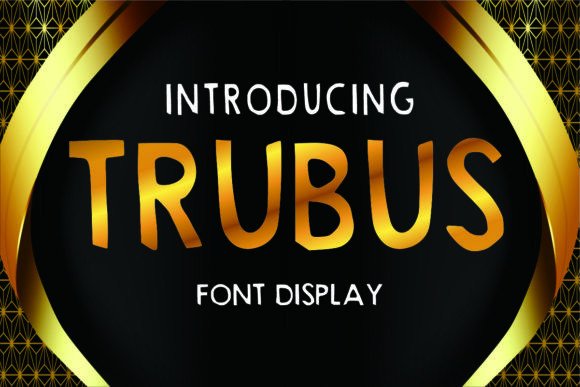 Trubus Font for Web Design and Digital Creativity