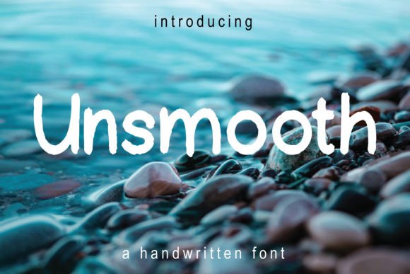 Unsmooth: A Playful Display Font for Modern Editorial Design